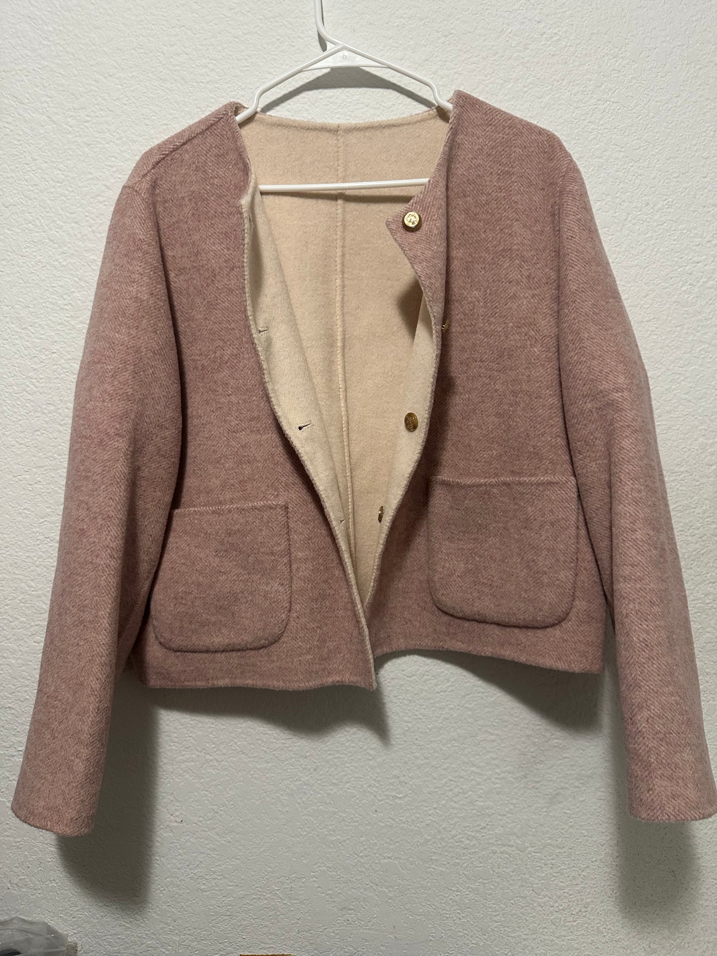 Botanique Blush Coat size L - Pre-Loved Item