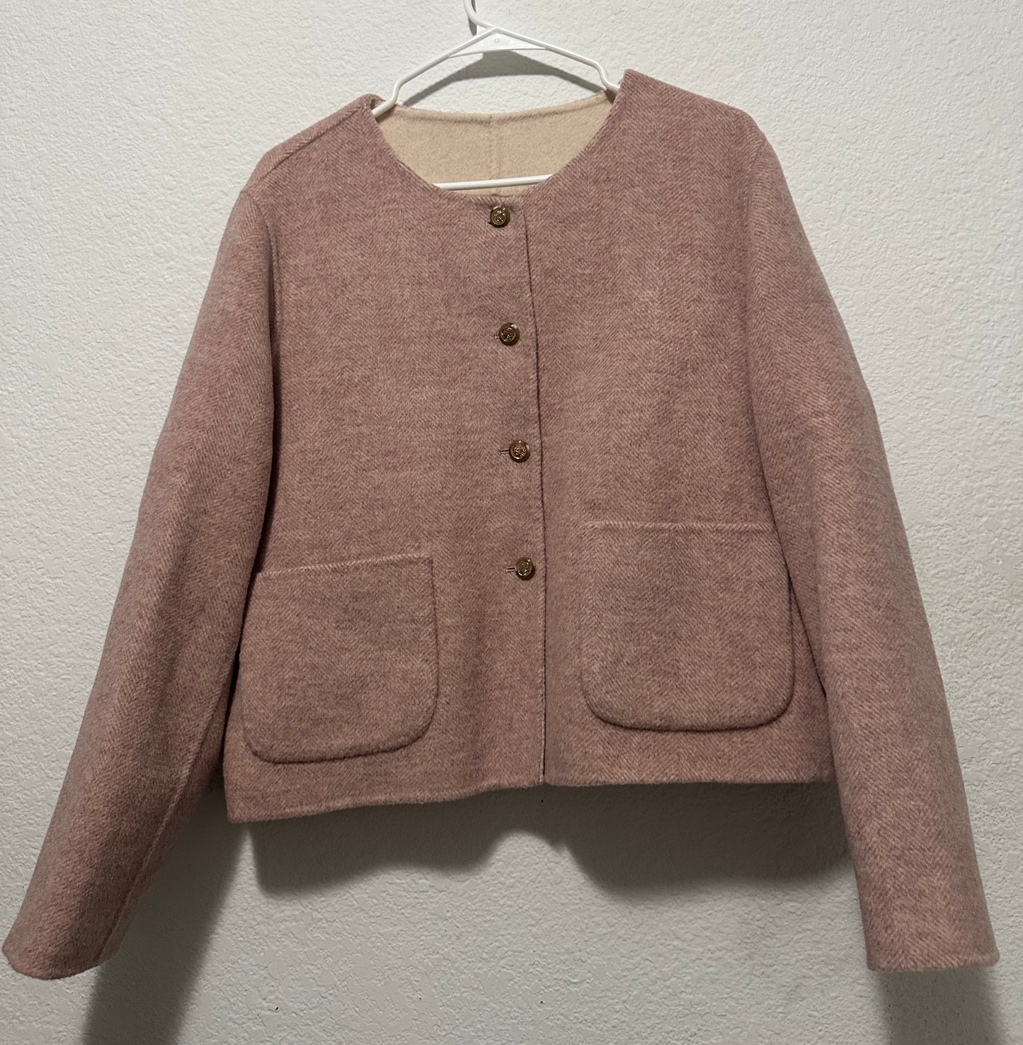Botanique Blush Coat size L - Pre-Loved Item