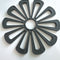 Flower Shape Silicone Trivet Mat and Pads  - Gray